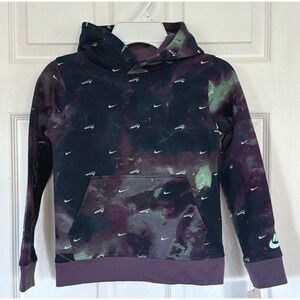 Nike Kids‎ Sportswear Club Marble Pullover Hoodie size 6 NWT